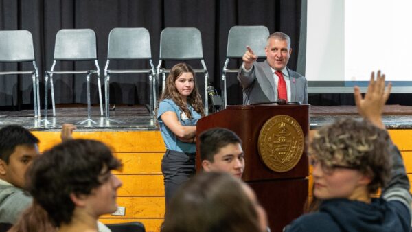 Farry Hosts Mock Legislature Event for Local High School Students