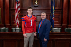 I was proud to join Michael Eckert, Neshaminy QB class of '26, at the Capitol.